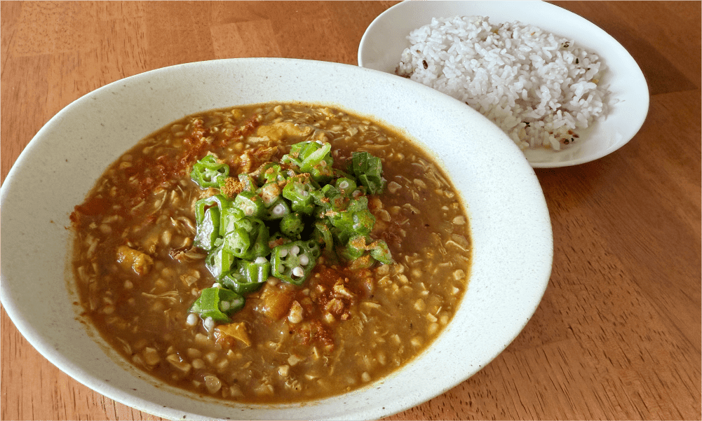 とろりん！納豆オクラスープカレー【特製スープカレースパイスキット】 - とらのいスパイス オンラインストア